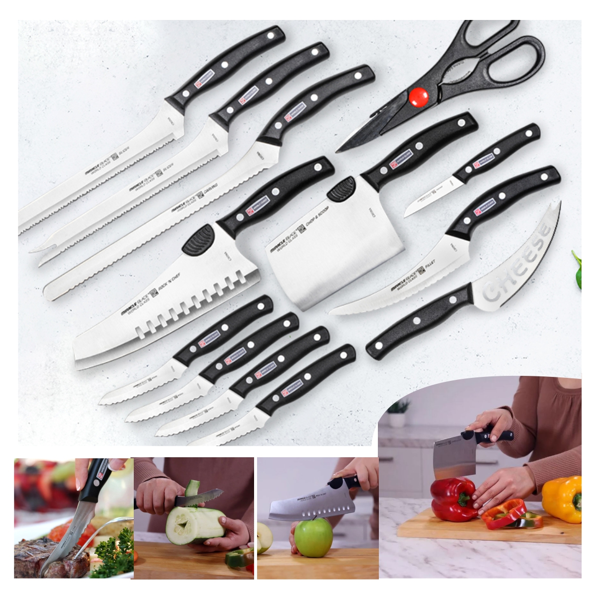 Miniatura 7 de Set de Cuchillos trece Piezas